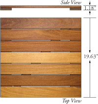 cumaru deck squares diagram